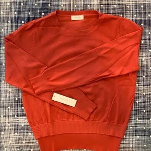 Sophie Rue sweater with double layer edge